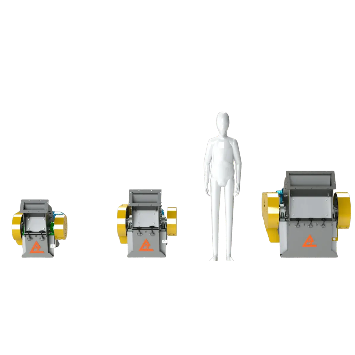 Pulverizador de Martillos HM-240X450 - render 4