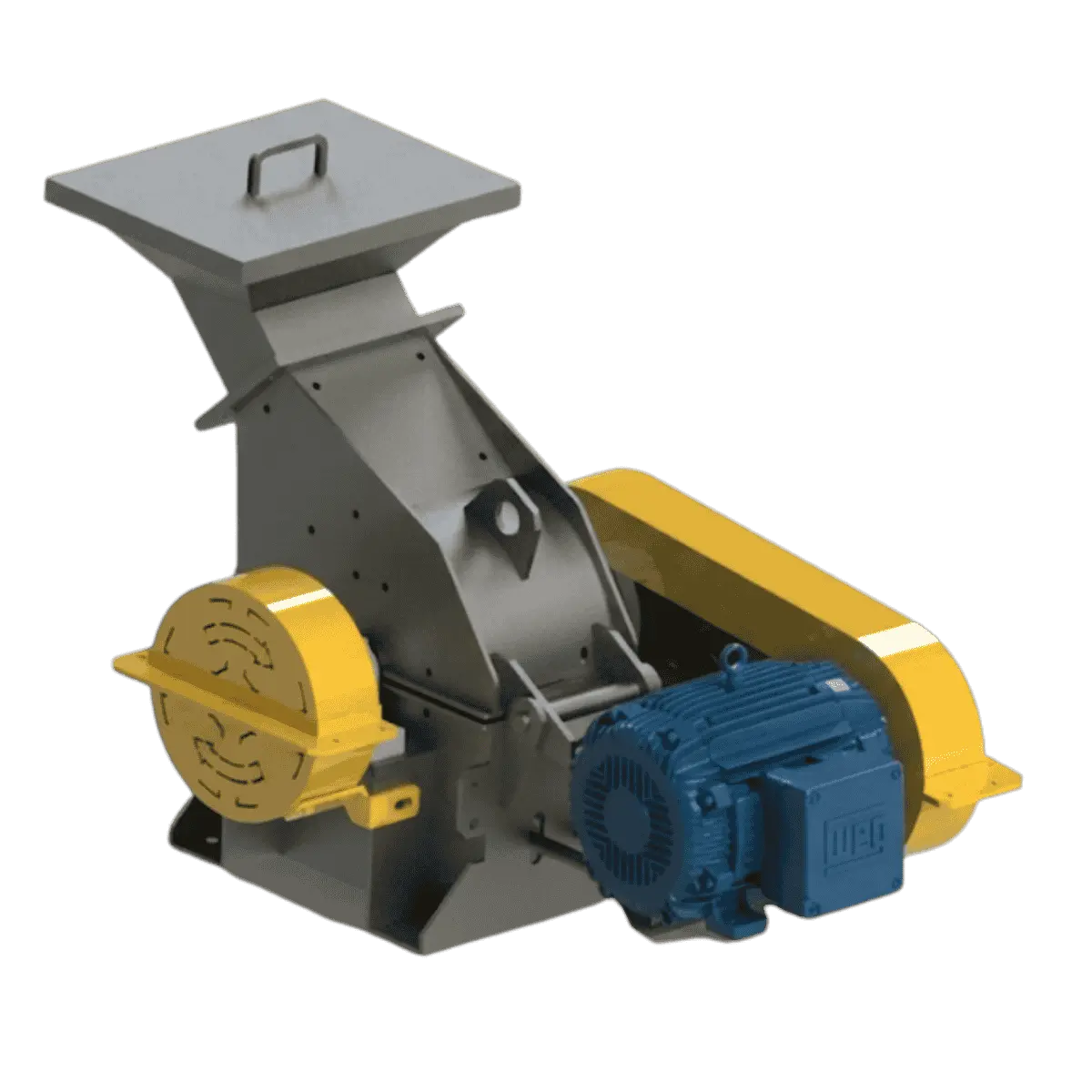 Pulverizador de Martillos (Laboratorio) HM-L01 - render 2