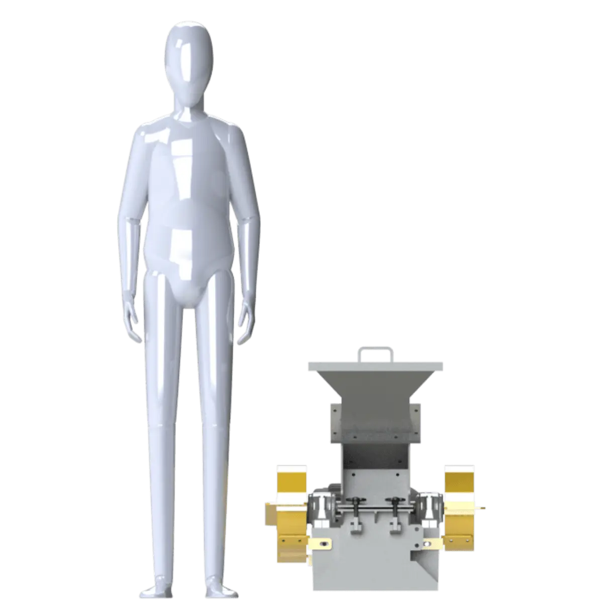Pulverizador de Martillos (Laboratorio) HM-L01 - render 3
