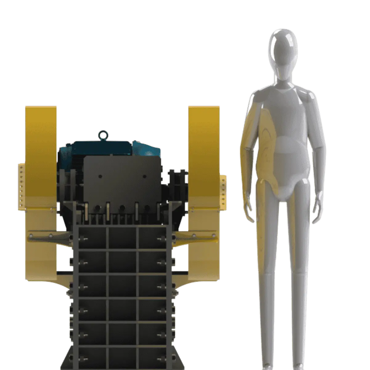 Quebradora de Quijada JC-250X400 - render 5