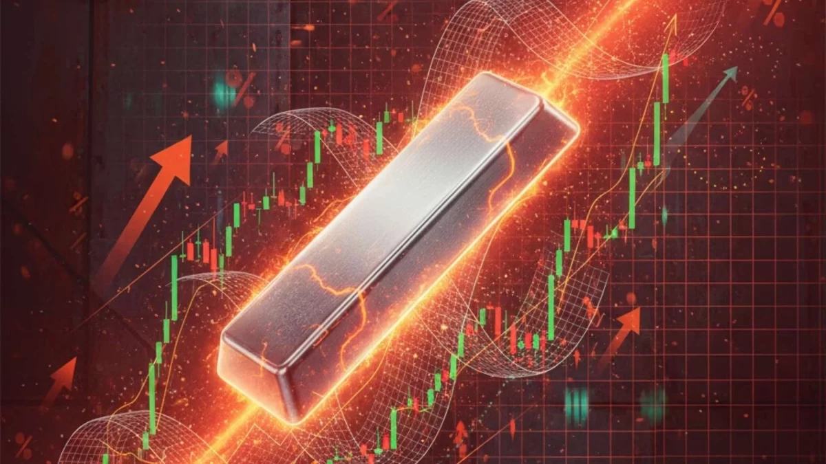 Imagen ilustrativa del aumento en la el precio de onza de plata