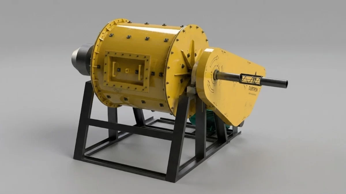 Molino de bolas para minería marca Durtron.